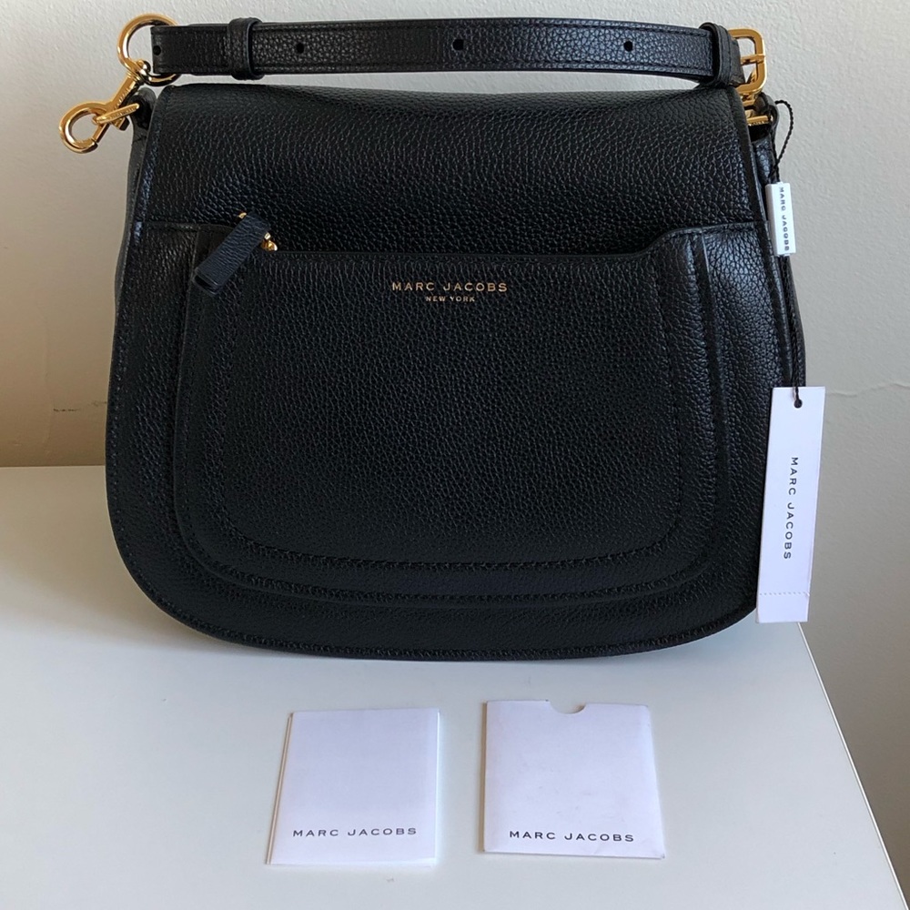 Marc Jacobs Empire City Black Leather Crossbody